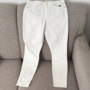 GAP White True Skinny Denim Jeans